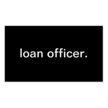 Loan Officer Business Card Templates