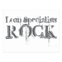 Loan Specialists Rock Post Card