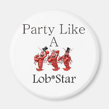 Lob*star Refrigerator Magnet