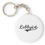 Lobbyist Professional Job keychains
