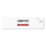 Lobbyists Rock bumper stickers