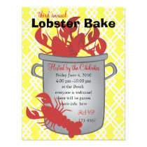 Lobster Dinner invitations