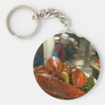 Lobster Dinner Key Chain