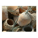 Lobster pots postcard