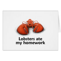 Lobsters ate my Homework