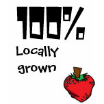 Locally Grown STRAWBERRY t-shirts