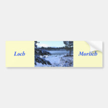 Loch Morlich, Scotland Bumper Sticker