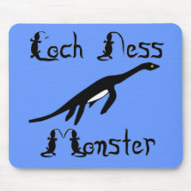 Loch Ness Monster Mousepads