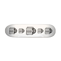 Lock. Top Secret or Confidential Icon. Skate Boards