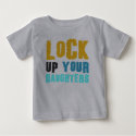 lock up your daughters t-shirts