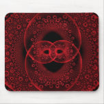 Locked Hearts Black Mouse Mats