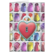 Lockhart Bouquet of Roses Card - Customised cards