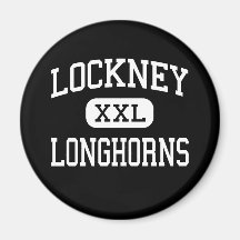 Lockney - Longhorns - Junior - Lockney Texas Fridge Magnets