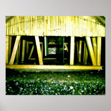 Lodge for Garden Gnomes Print