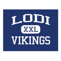 Lodi Vikings Middle School Lodi California Post Cards