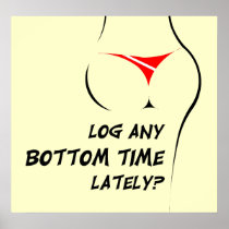 Log any bottom time lately? Poster