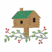 Log Cabin Birdhouse