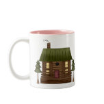 Log Cabin Home Mug