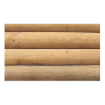 Log Cabin Siding Background Stickers