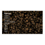 Log cord business card templates