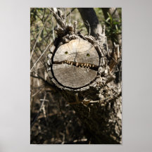Log Monster Print