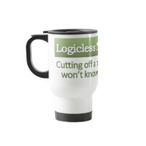 Logicless Managemen Wide Coffee Mug