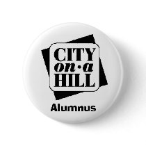 logo, Alumnus Pinback Button
