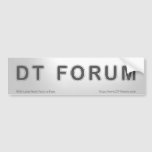 Logo Bumper Sticker bumper stickers