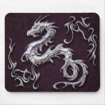Logo dragon para alfombrilla de raton mouse pads