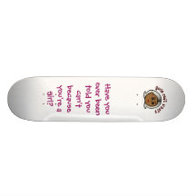 Logo Grandma - Dark Custom Skate Board