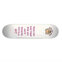 Logo Grandma - Light Skate Board Decks