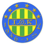 logo jsk autocollants ronds