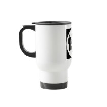 Logo Travel Mug- B & W