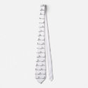Logo white apparel neckwear