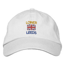 Loiner Leeds British flag Embroidered Hat