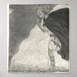 Loki Finds Gullveig's Heart - John Bauer posters