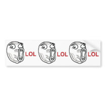 LOL BUMPER STICKERS