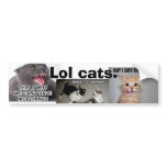 Lol Cats bumper stickers
