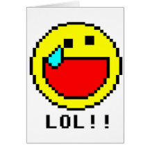 LOL!! Emoticon Card