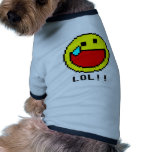 LOL!! Emoticon pet clothing