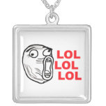 lol face meme humour rofl omg omfg pendant