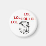 LOL FACE MEME REFRIGERATOR MAGNETS