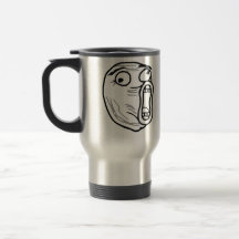 LOL Laugh Out Loud Rage Face Meme Coffee Mug