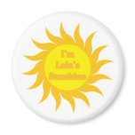 Lola's Sunshine Fridge Magnets