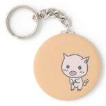 Lola the Pig Keychain