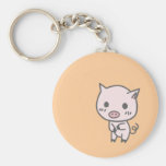 Lola the Pig Keychain