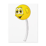 Lollipop Lemon Cartoon postcards