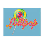 Lollipop postcards