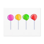 Lollipops postcards