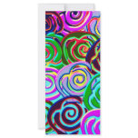 lollypop pattern rack cards